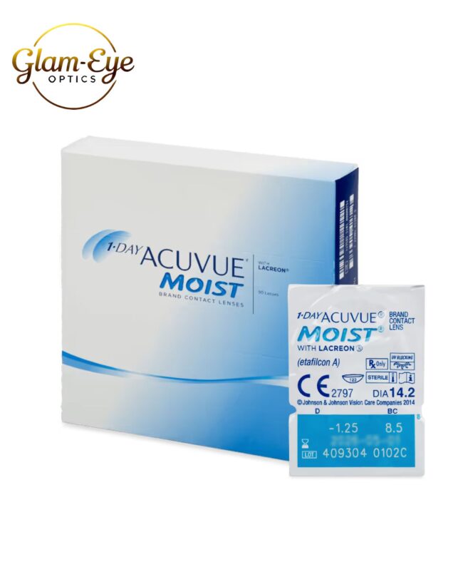 Acuvue-1-Day Acuvue Moist - Pack of 90 lenses - Image 3